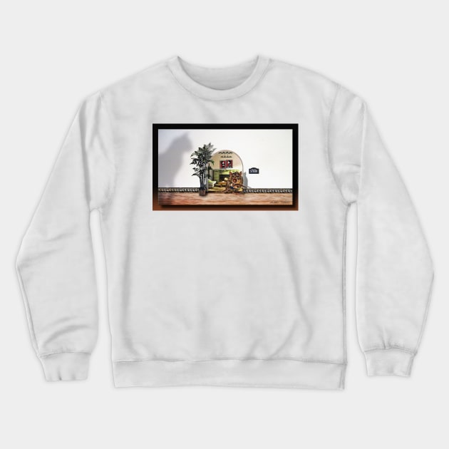 Rent Is Due Crewneck Sweatshirt by rgerhard